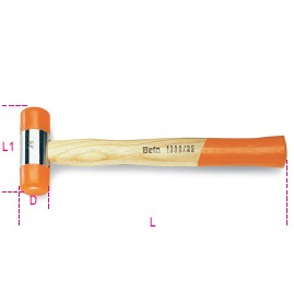 进口工具木柄安装锤 1390
